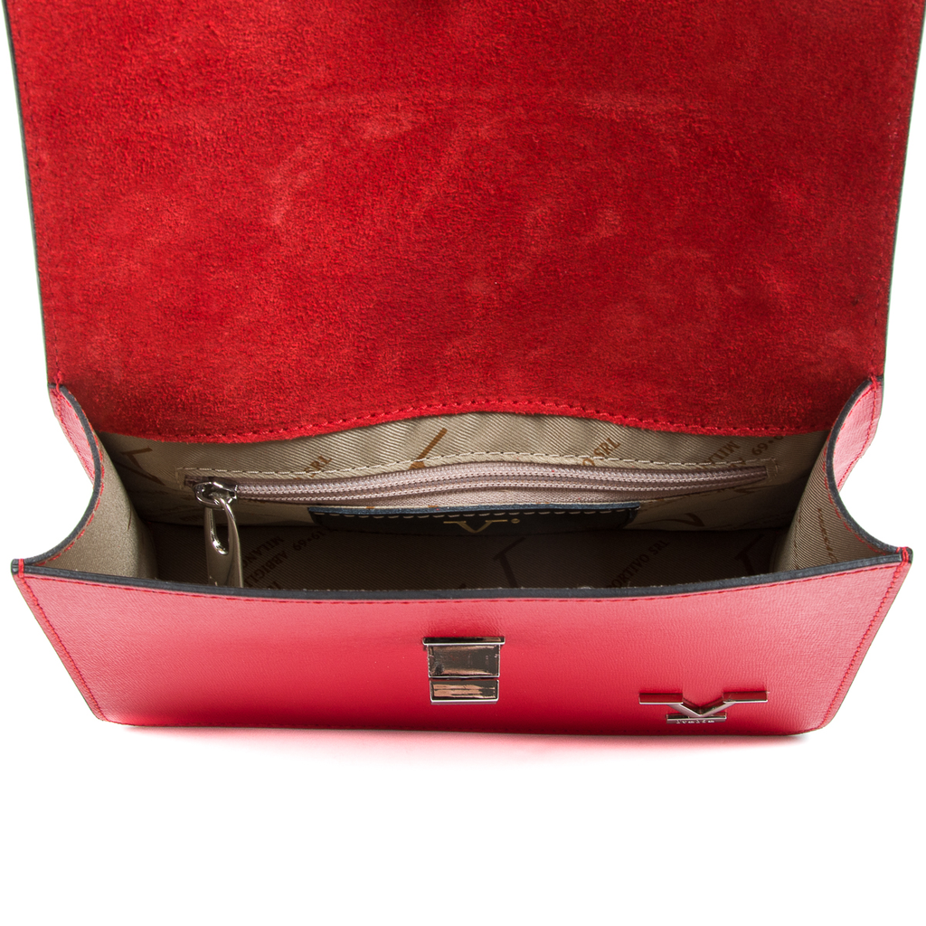 V 1969 Italia Borsa da donna rossa MORA