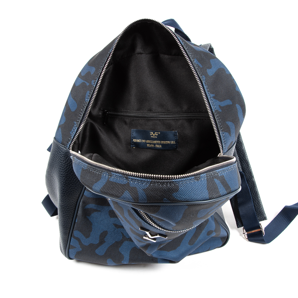 V 1969 Italia Zaino da uomo blu FISHER