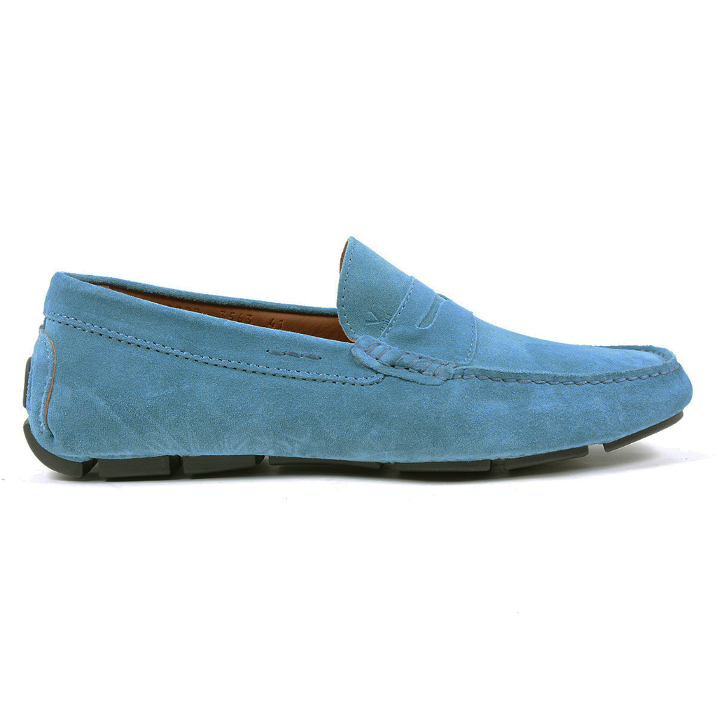 V 1969 Italia Mocassini da uomo blu STEWART