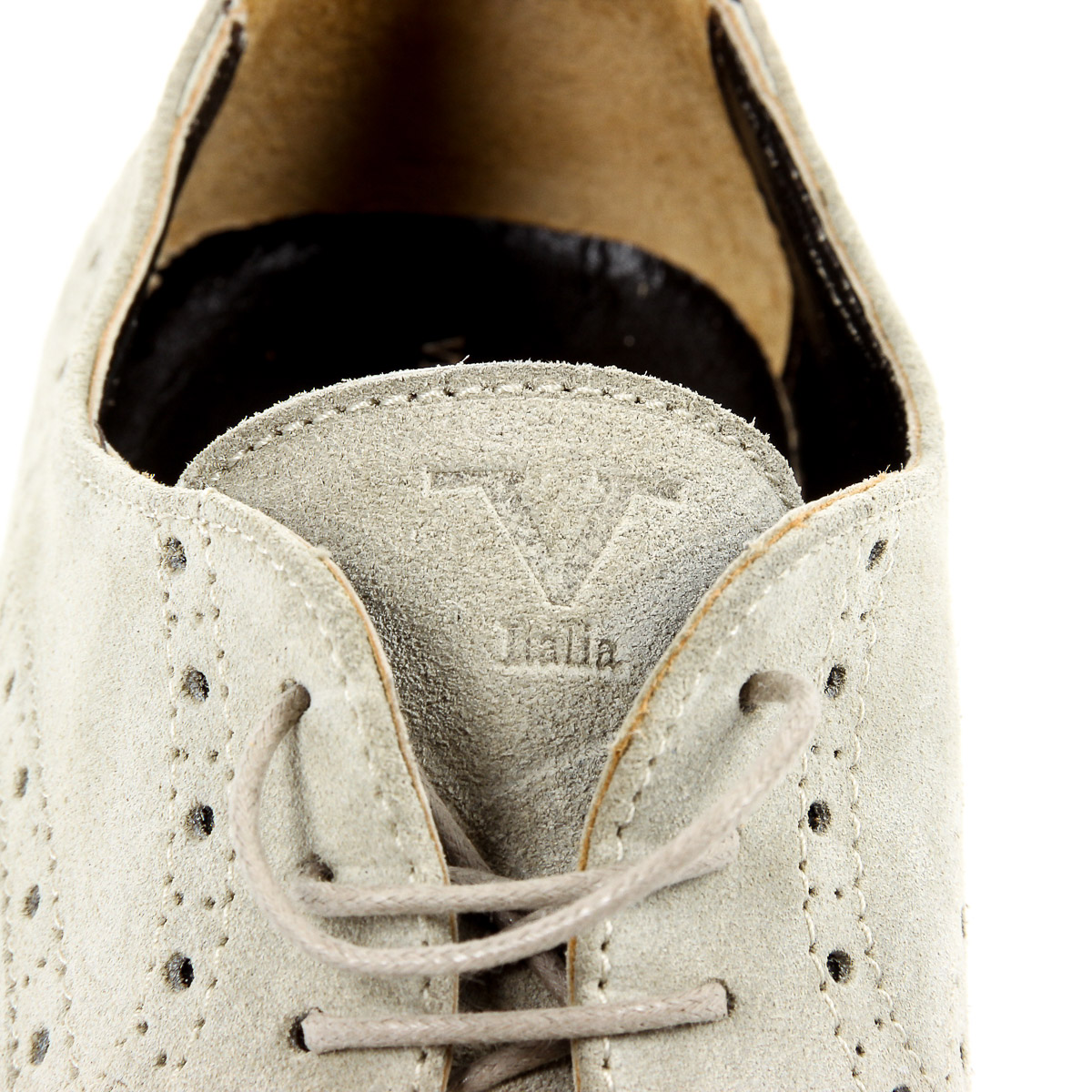 V 1969 Italia Scarpa Oxford Brogue da uomo