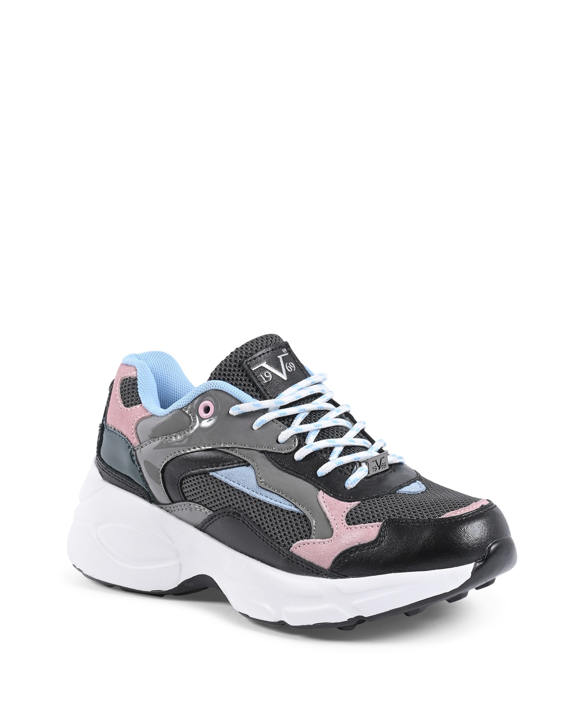 19V69 Italia Sneaker da donna Multicolor FI206001 NERO MULTICOLORE