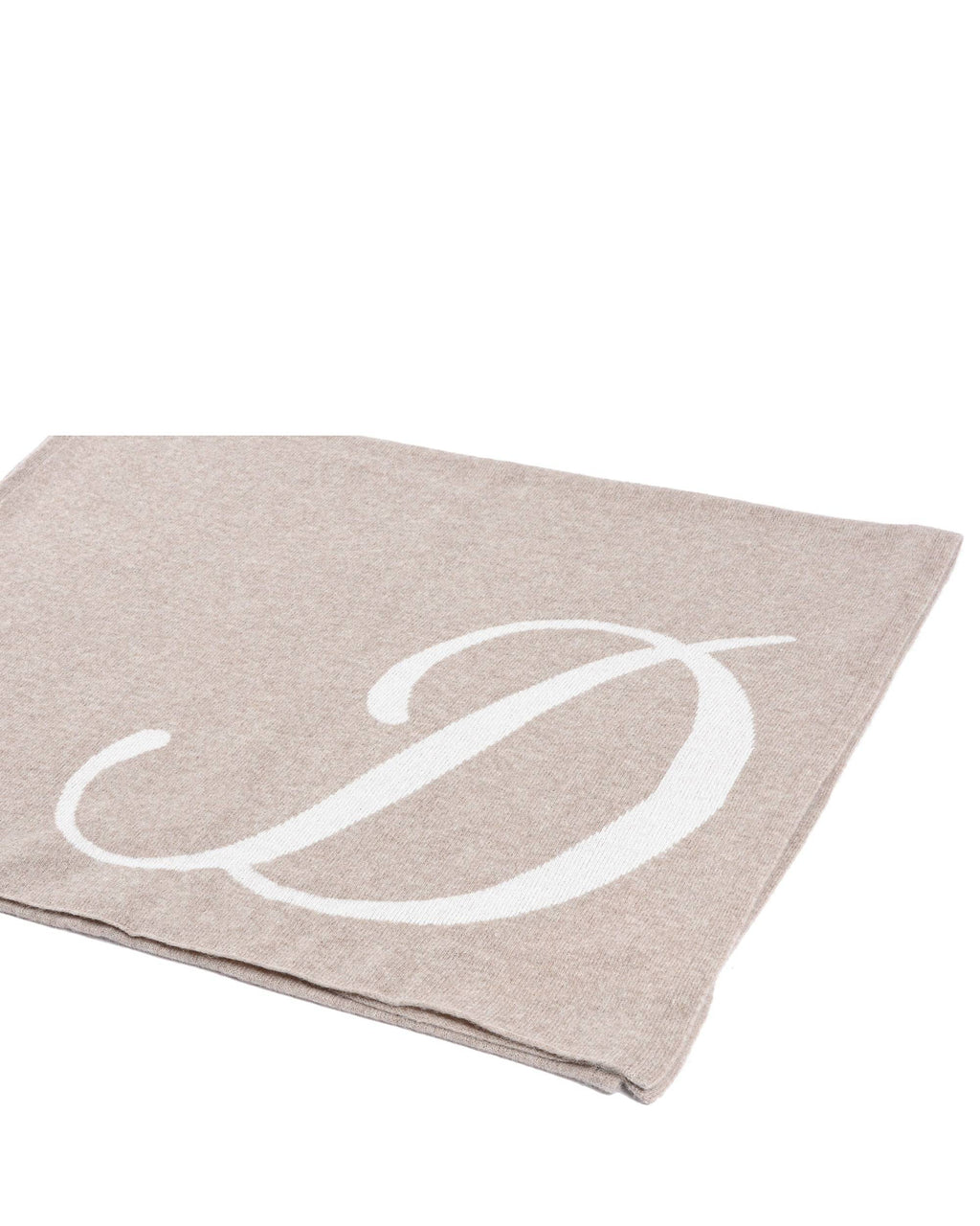 Sciarpa monogrammata Dee Ocleppo DEAN VILLAGE CAMEL D