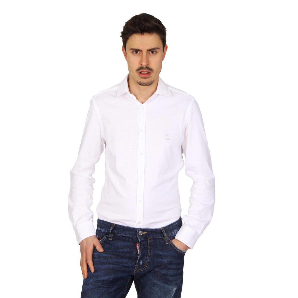 V 1969 Italia maglia manica lunga da uomo Paris Jersey Bianco