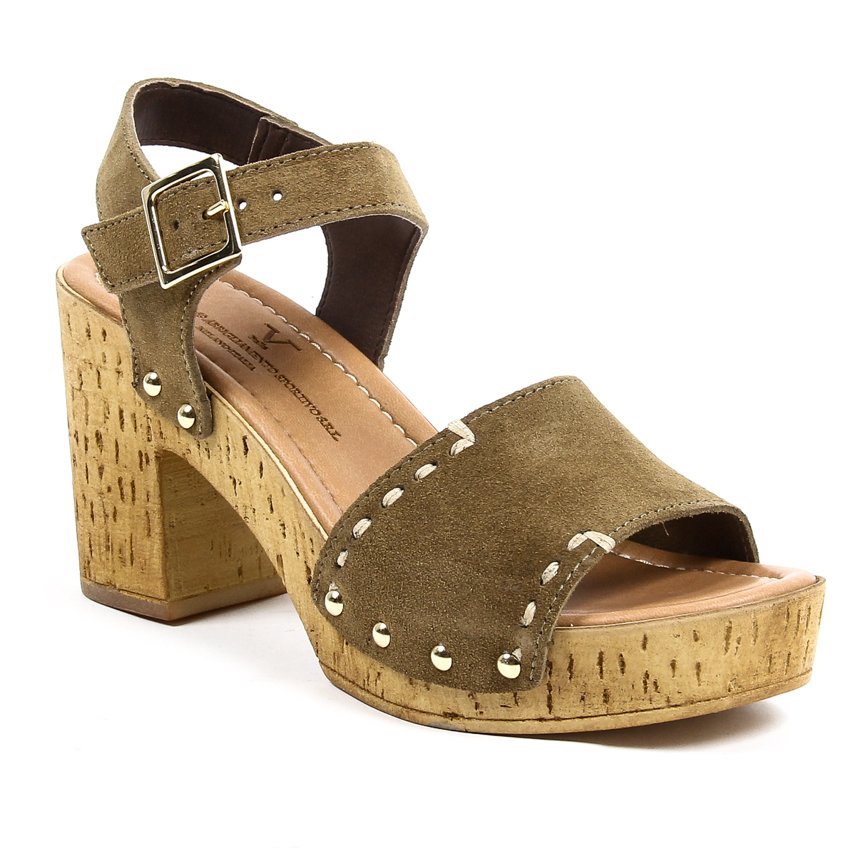 Sandalo con cinturino alla caviglia da donna V 1969 Italia