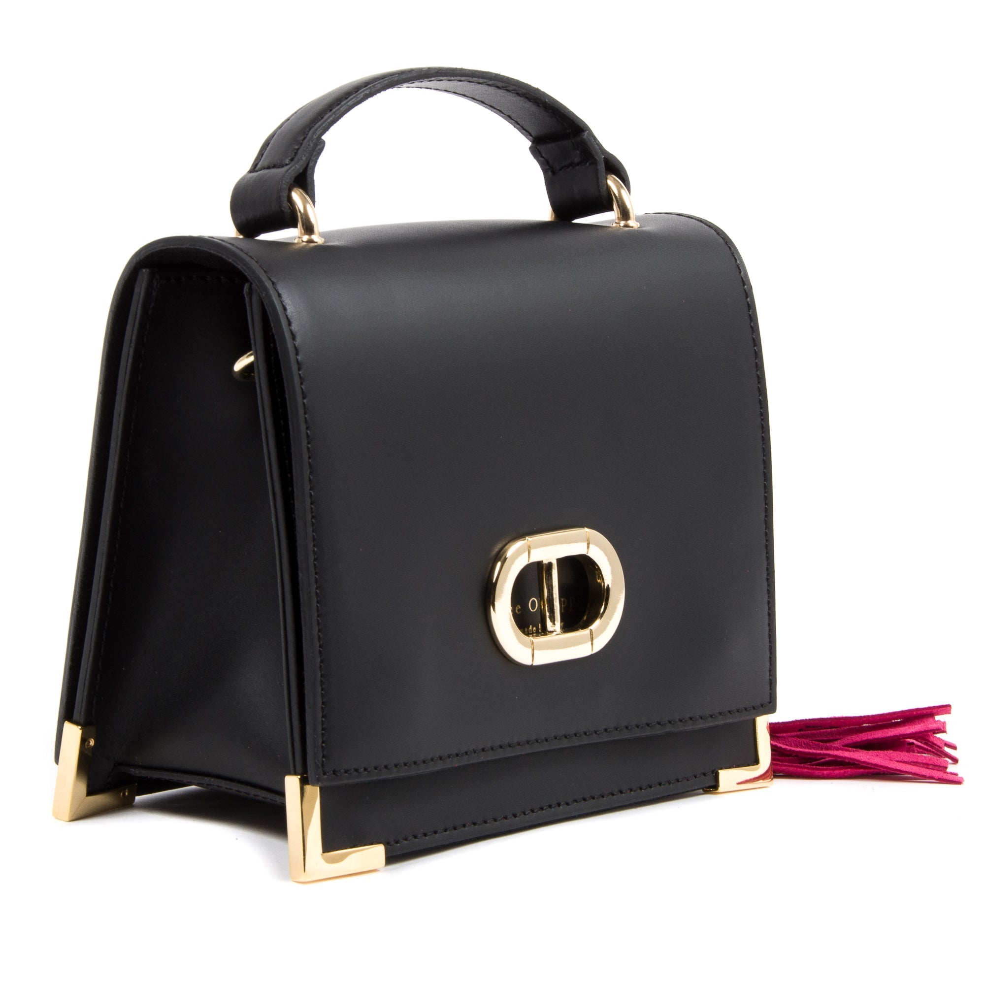 Borsa a tracolla Sanremo nera