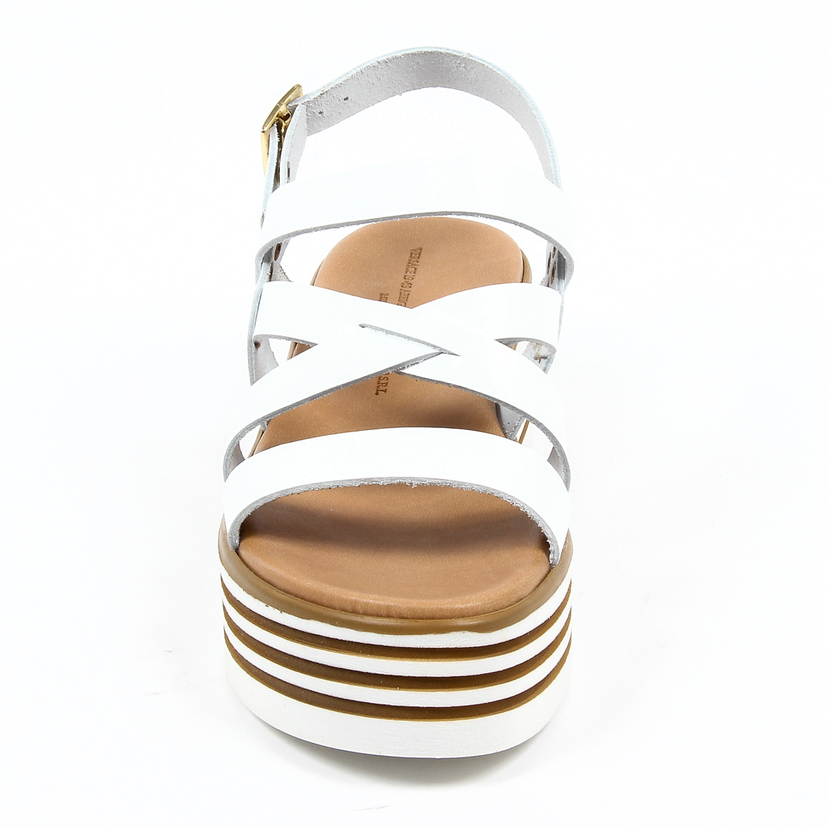 Sandalo flatform da donna V 1969 Italia