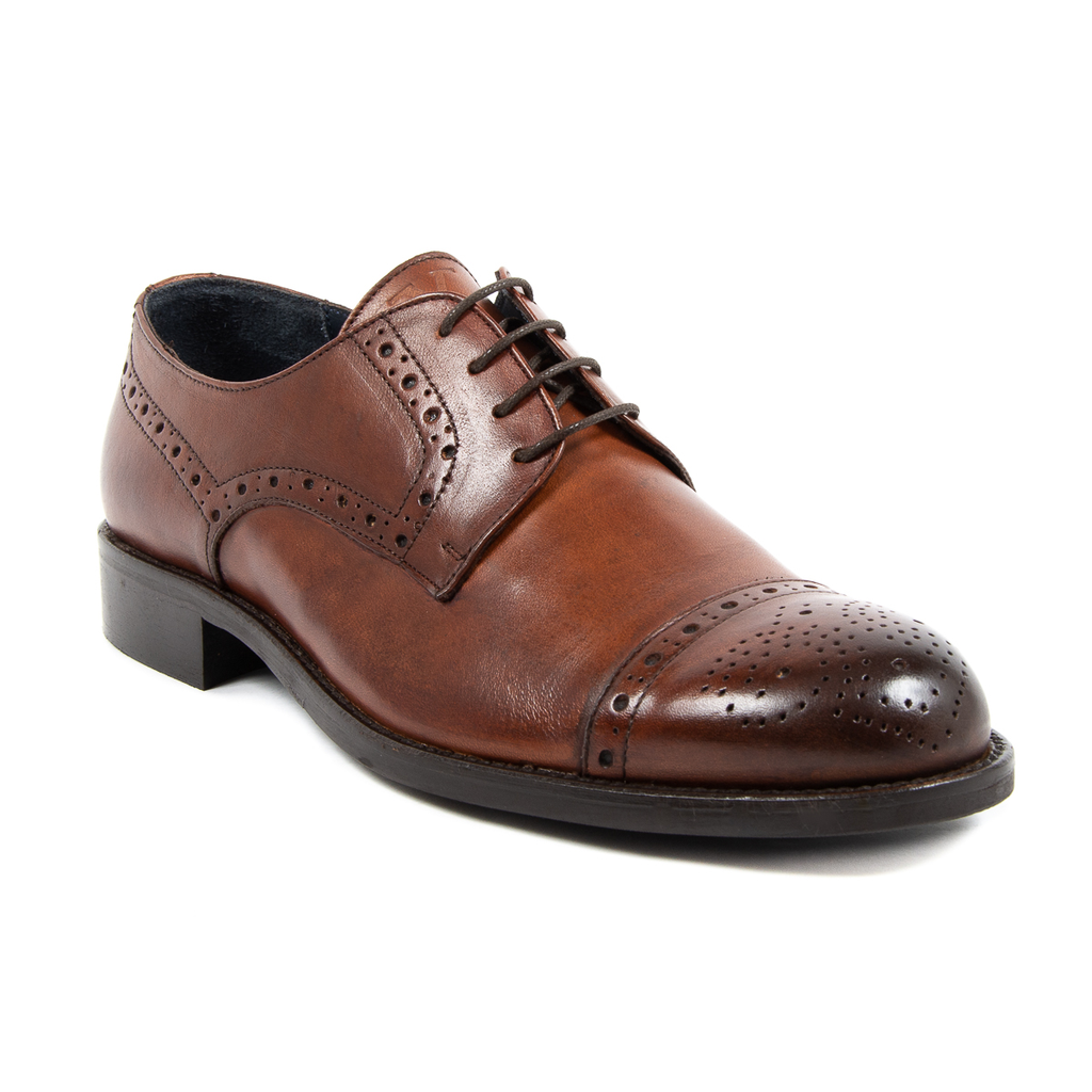V 1969 Italia Scarpa Brogue da Uomo Marrone LUKE