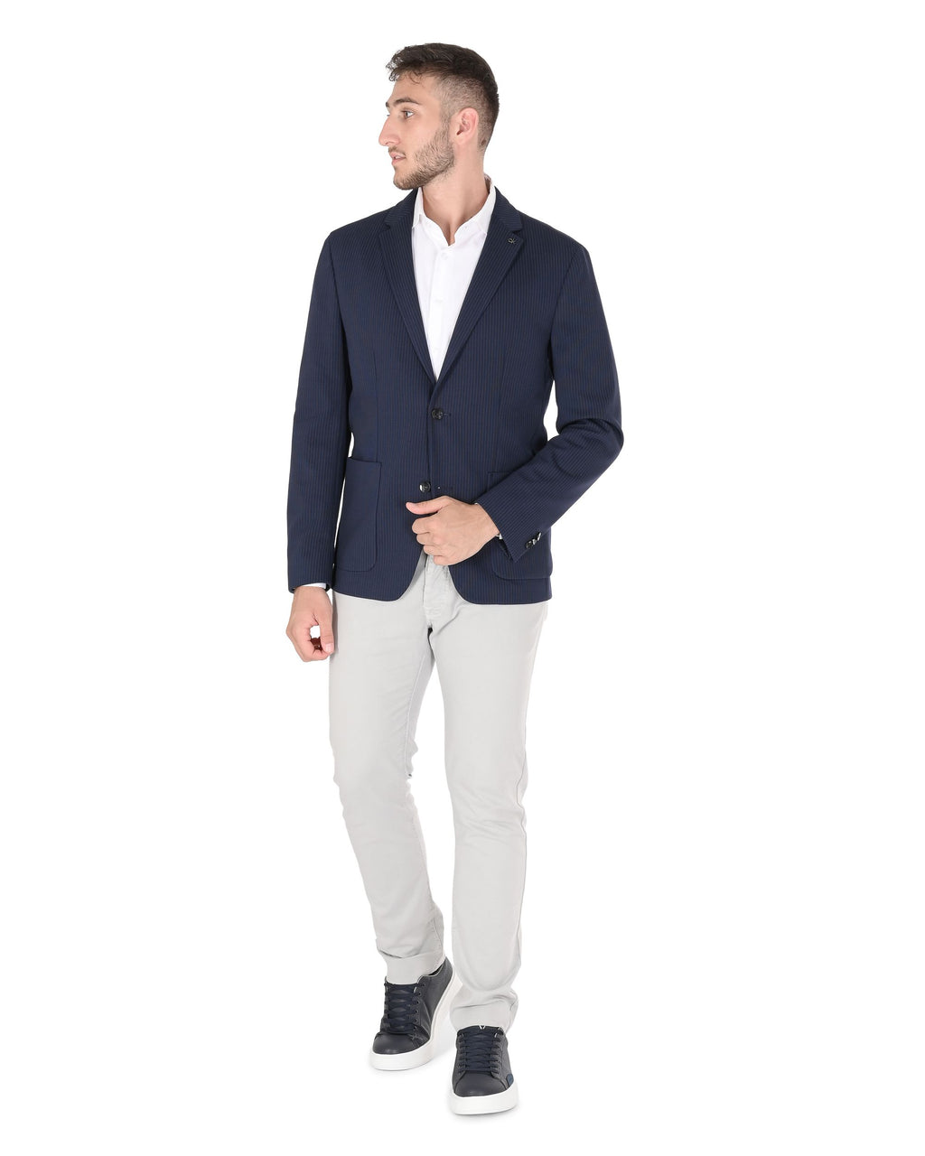 Calvin Klein Blazer da uomo blu K10K103260484