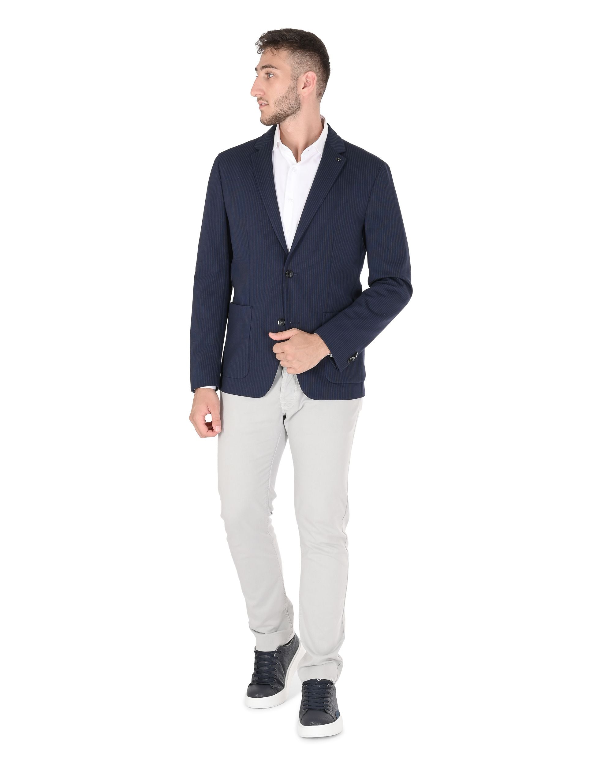 Calvin Klein Blazer da uomo blu K10K103260484