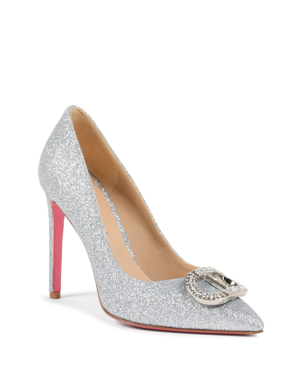 Cindarella Pump Argento Brillante