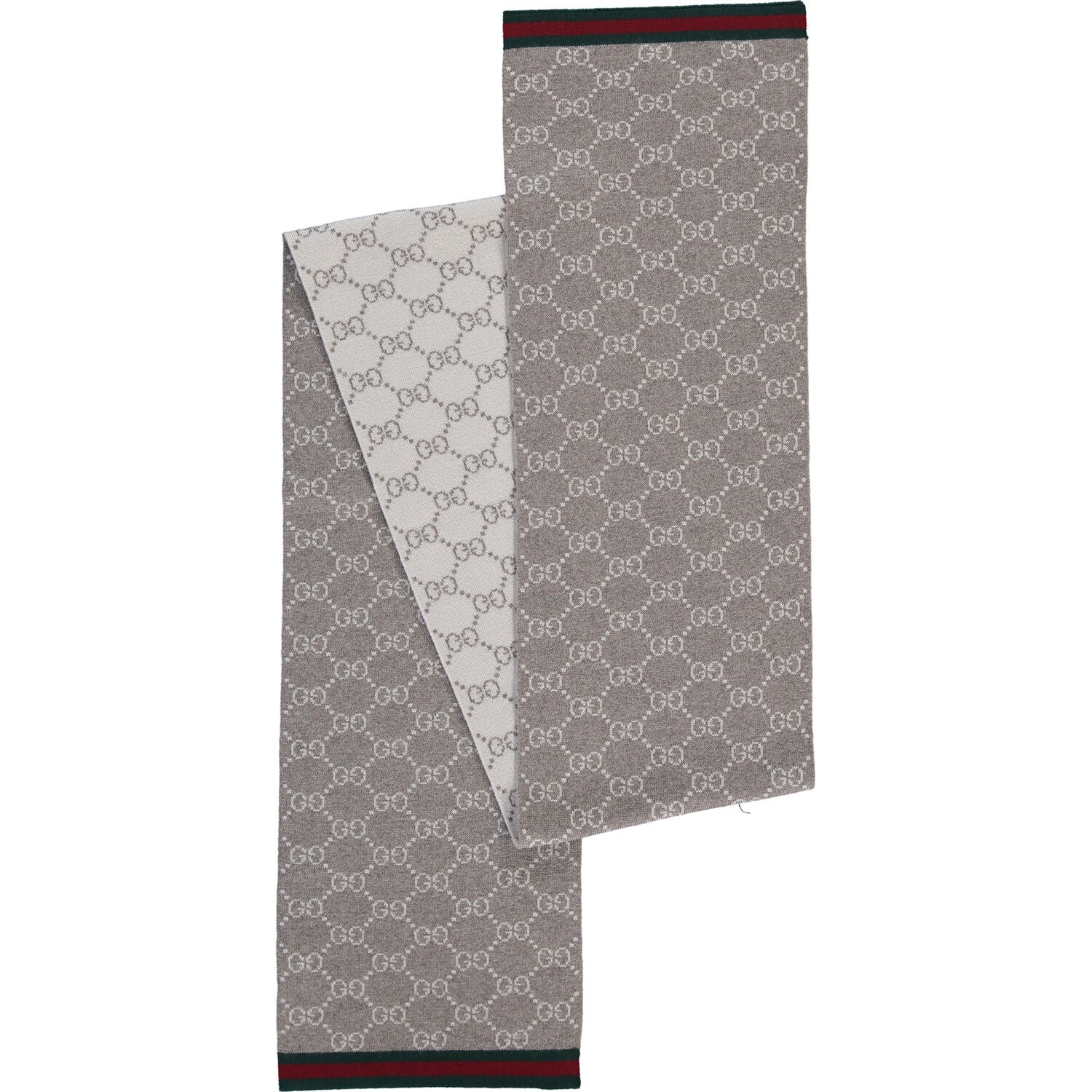 Gucci sciarpa uomo 23x180 marrone