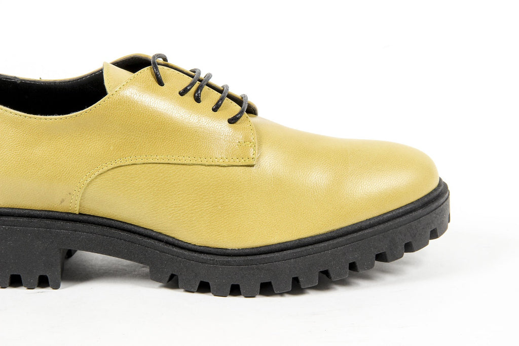 Scarpa stringata da donna V 1969 Italia C01 VITELLO GIALLO