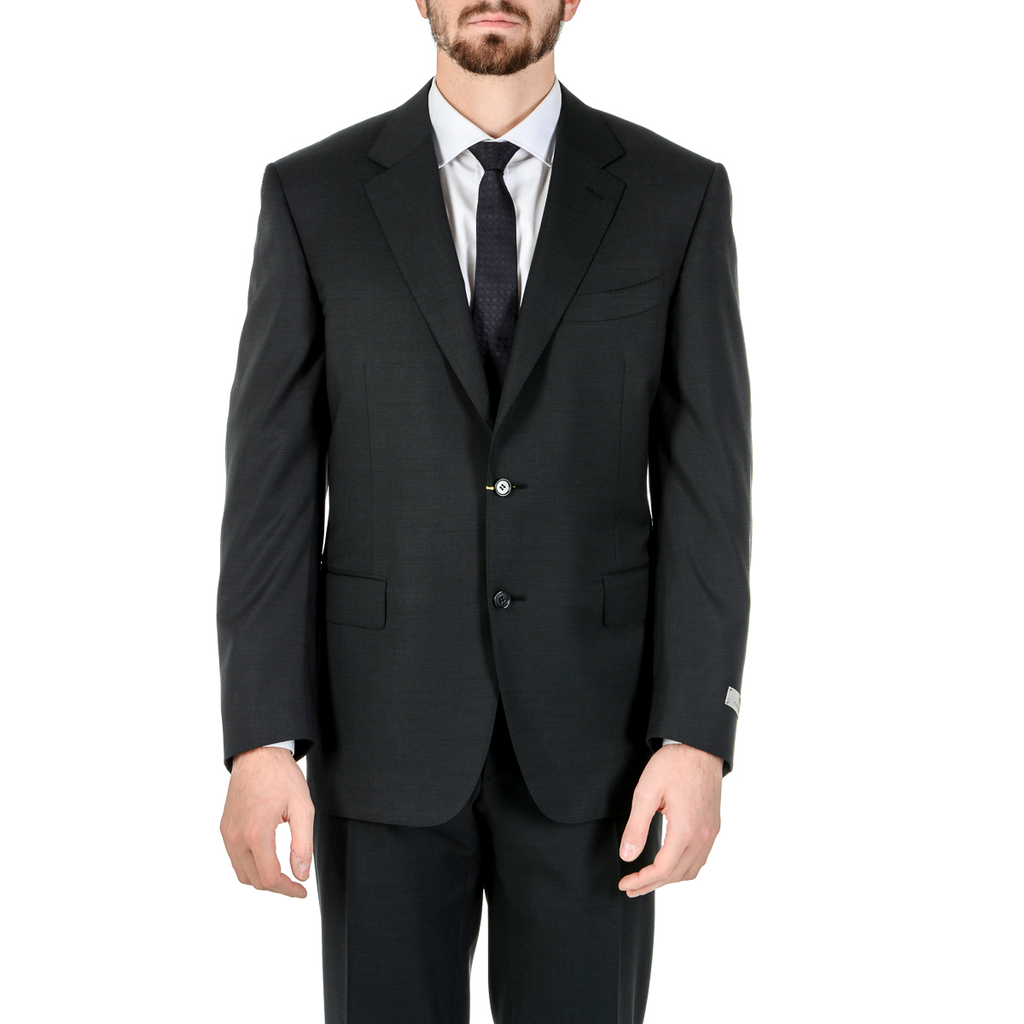 Canali Abito da uomo maniche lunghe nero