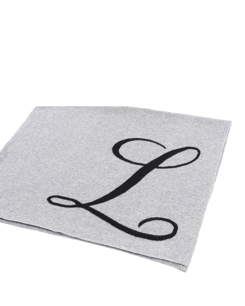 Sciarpa monogrammata Dee Ocleppo DEAN VILLAGE GREY L