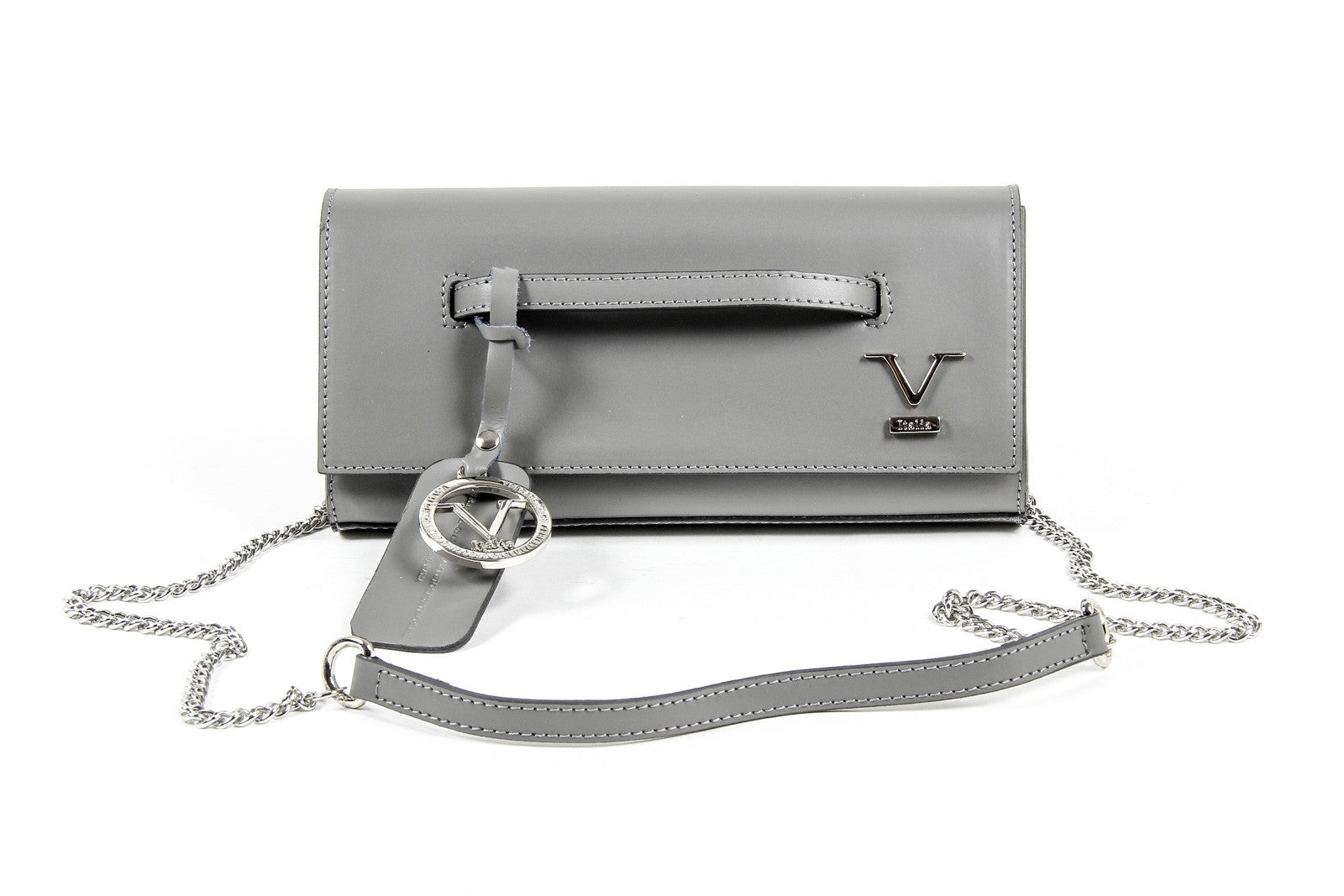V 1969 Italia Womens Handbag V015-S RUGA GRIGIO