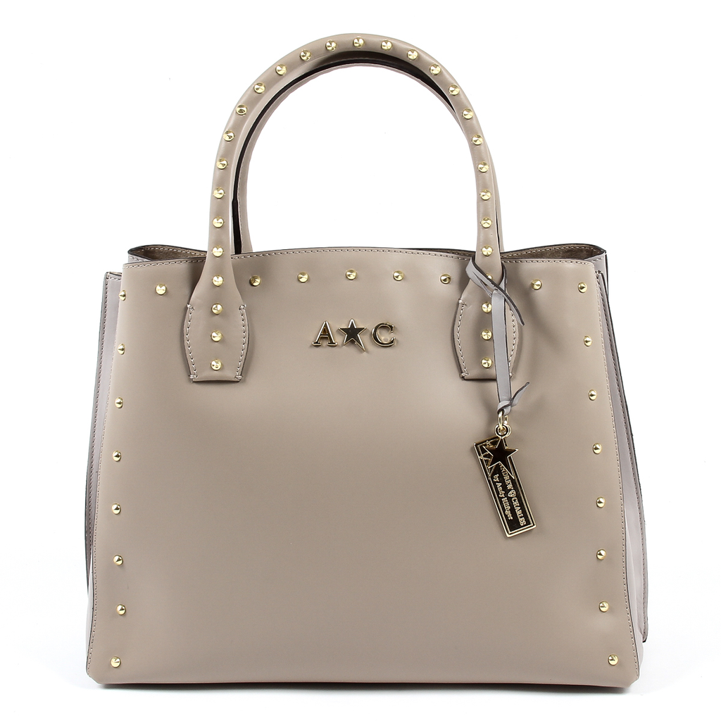 Borsa a mano da donna Andrew Charles Taupe NELLY