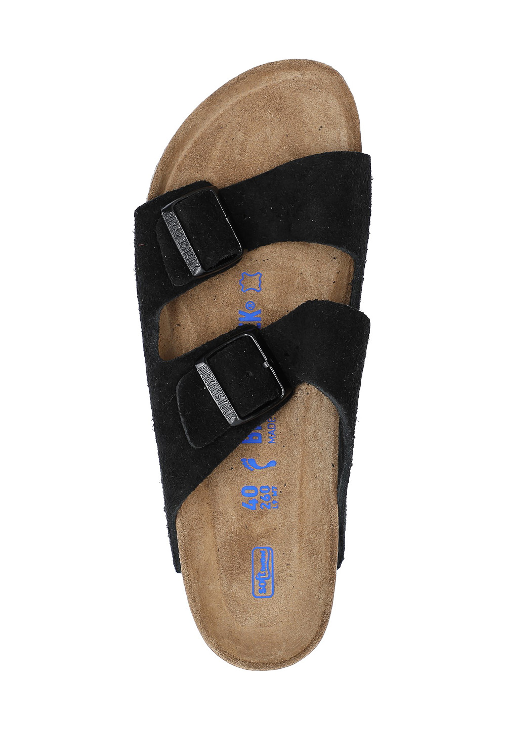Sandalo Birkenstock Unisex Nero Arizona