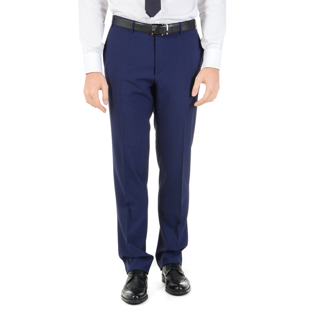Abito da uomo Corneliani maniche lunghe blu Super 110's