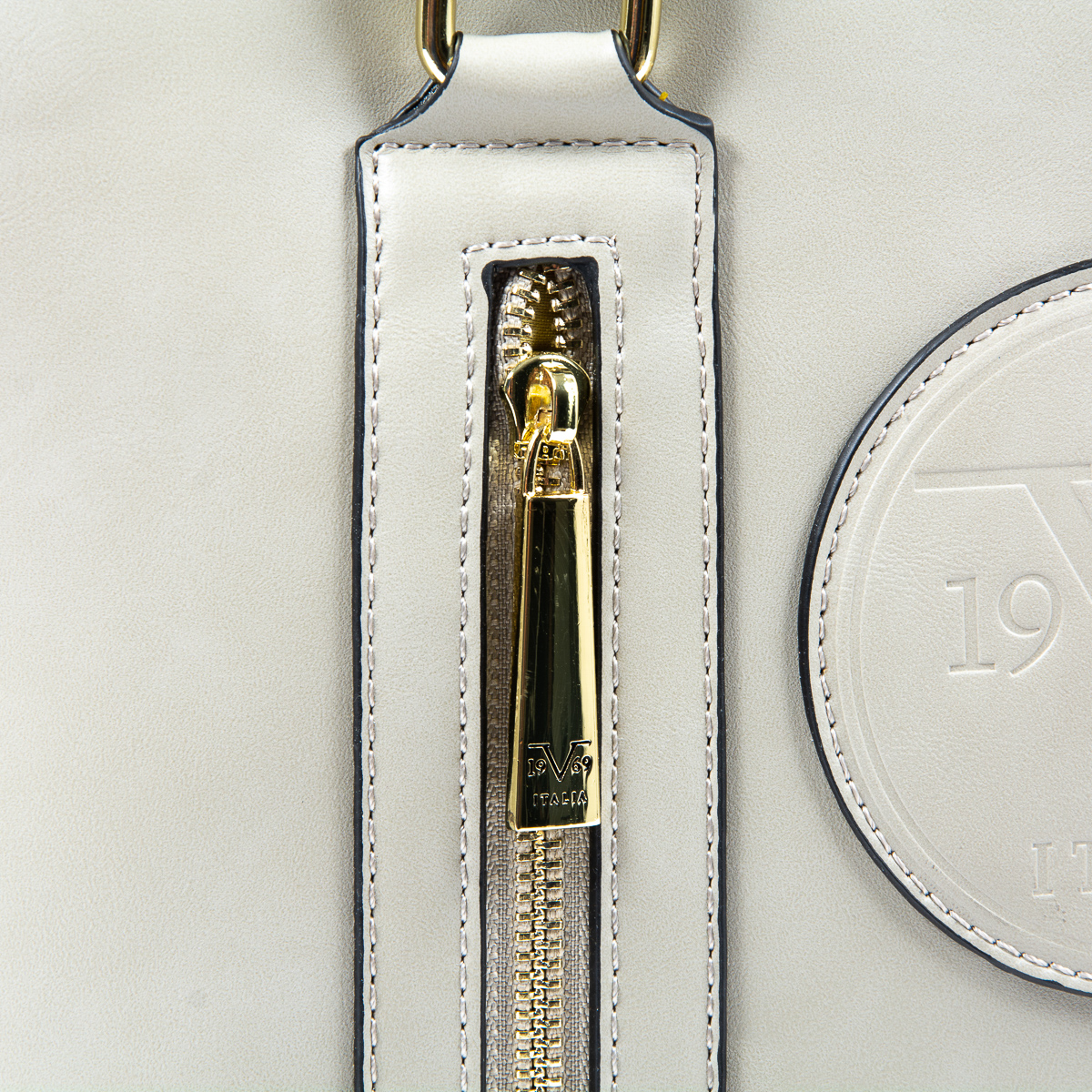 V 1969 Italia Borsa da donna grigia AGATA