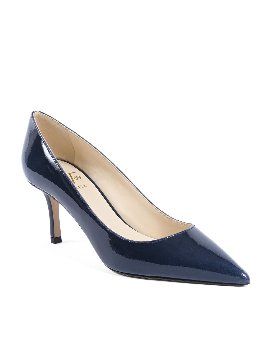 19V69 Italia Decolleté Donna Blu Scuro INES65 VERNICE BLU SCURO