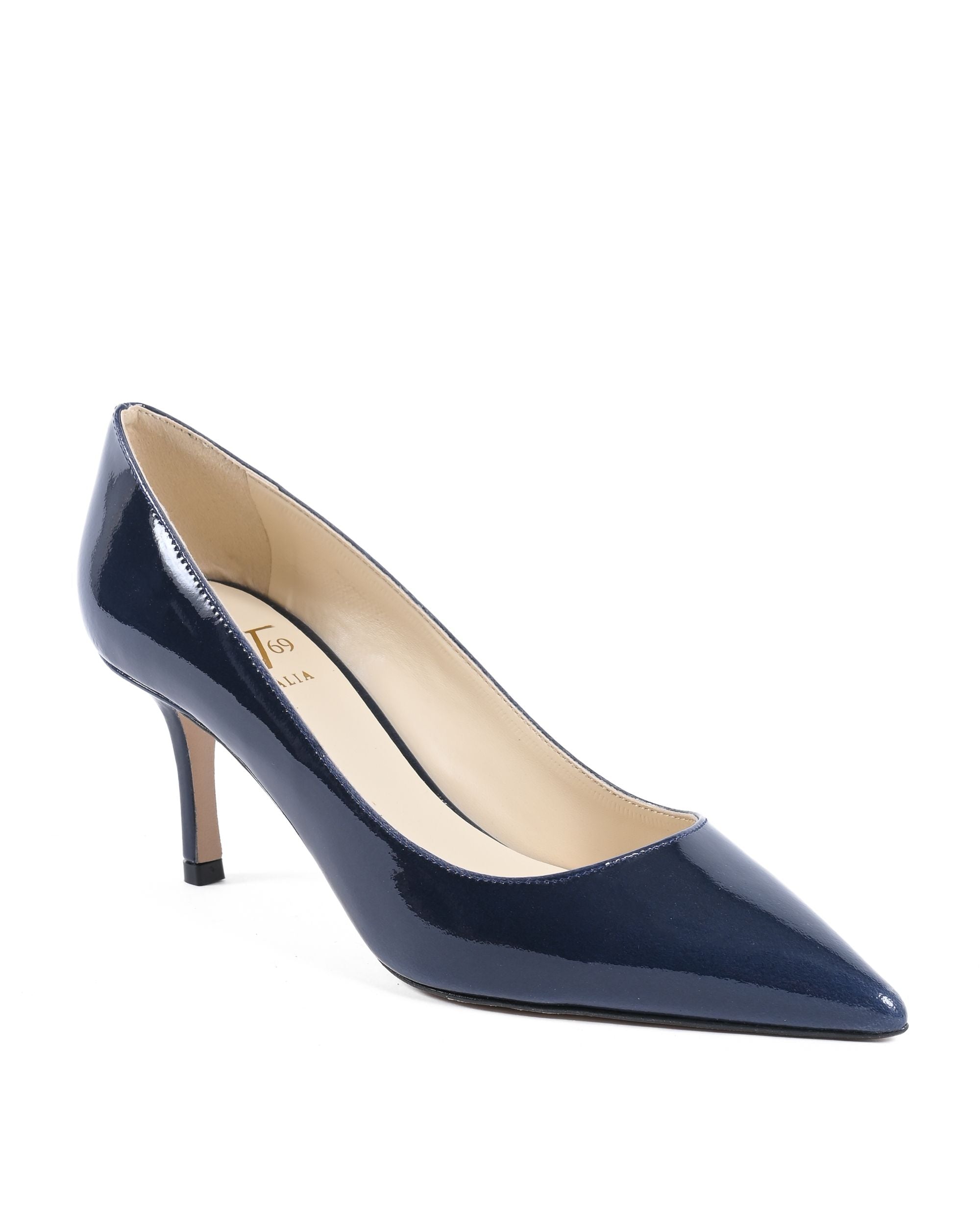 19V69 Italia Decolleté Donna Blu Scuro INES65 VERNICE BLU SCURO