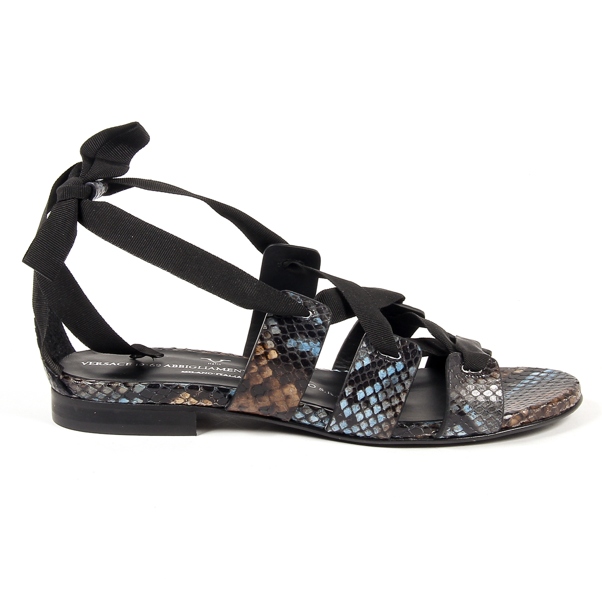 V 1969 Italia Sandalo piatto da donna Multicolor MORA