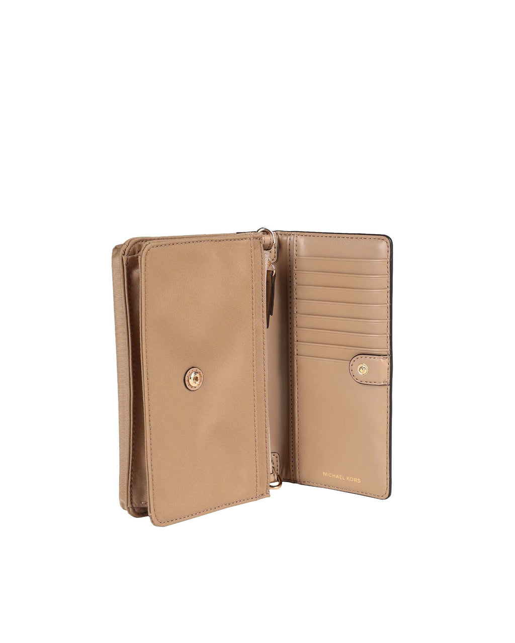 Michael Kors Womens Sm Phone Wbg Xbody 32T2GT9C5C-Camel Multi