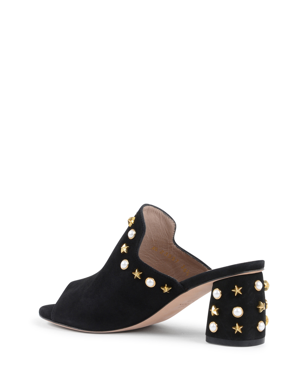 Sandalo mulo da donna Stuart Weitzman nero DOHICKEY