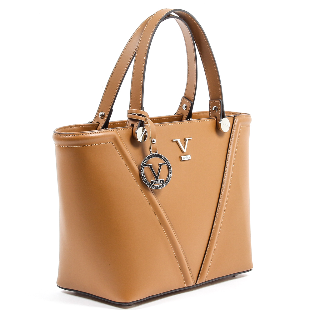 Borsa da donna V 1969 Italia V008-S RUGA CUOIO