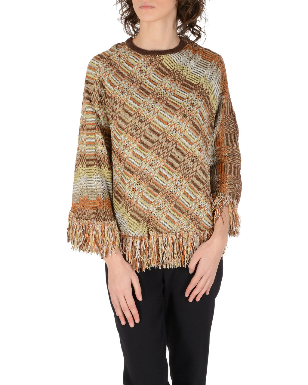 Missoni Donna Poncho Multicolore PO1FVMD63230003