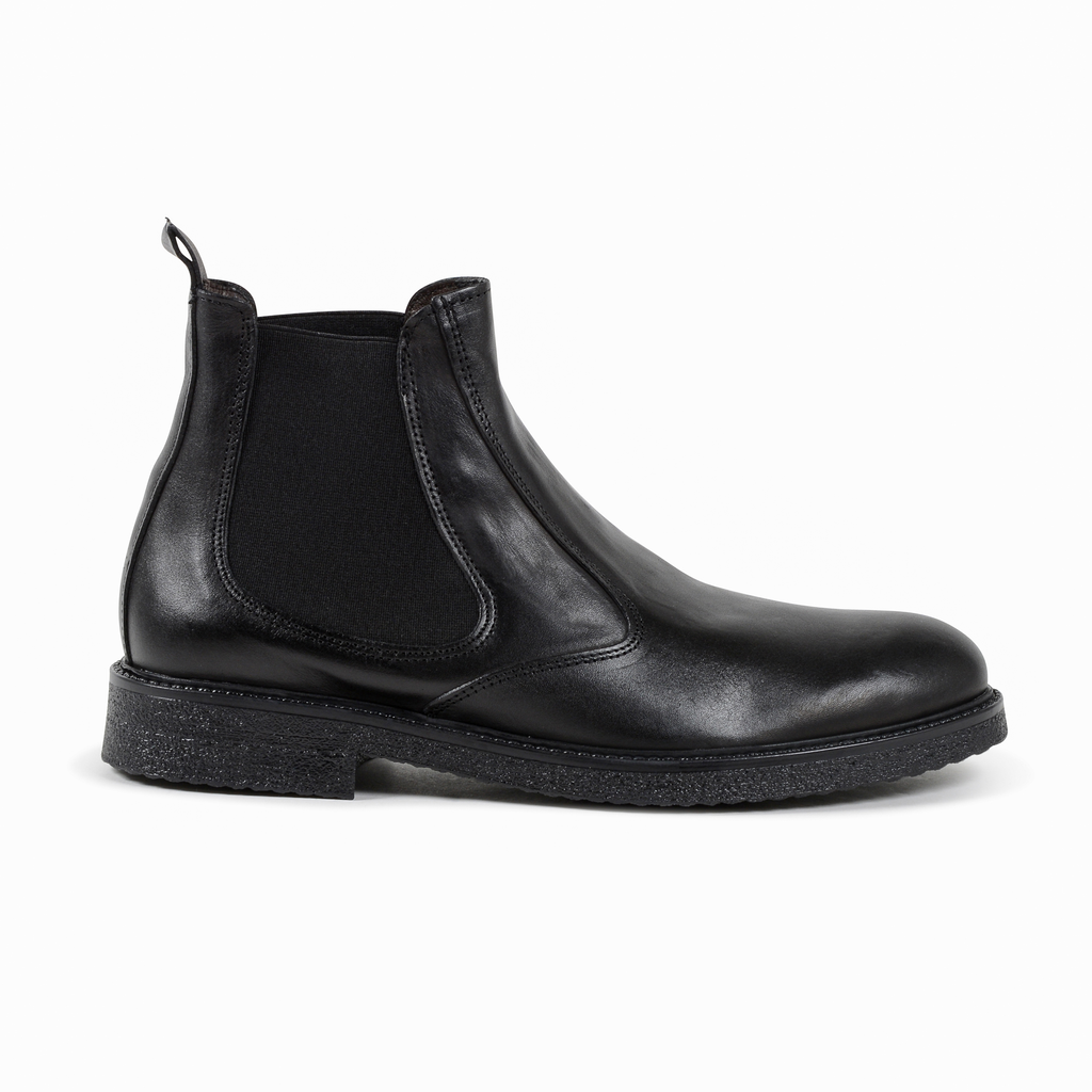 Stivaletto Uomo 19V69 Italia Nero 043 G VITELLO NERO