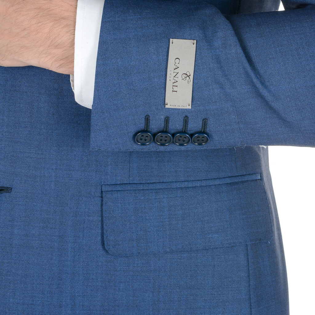 Abito da uomo Canali maniche lunghe blu