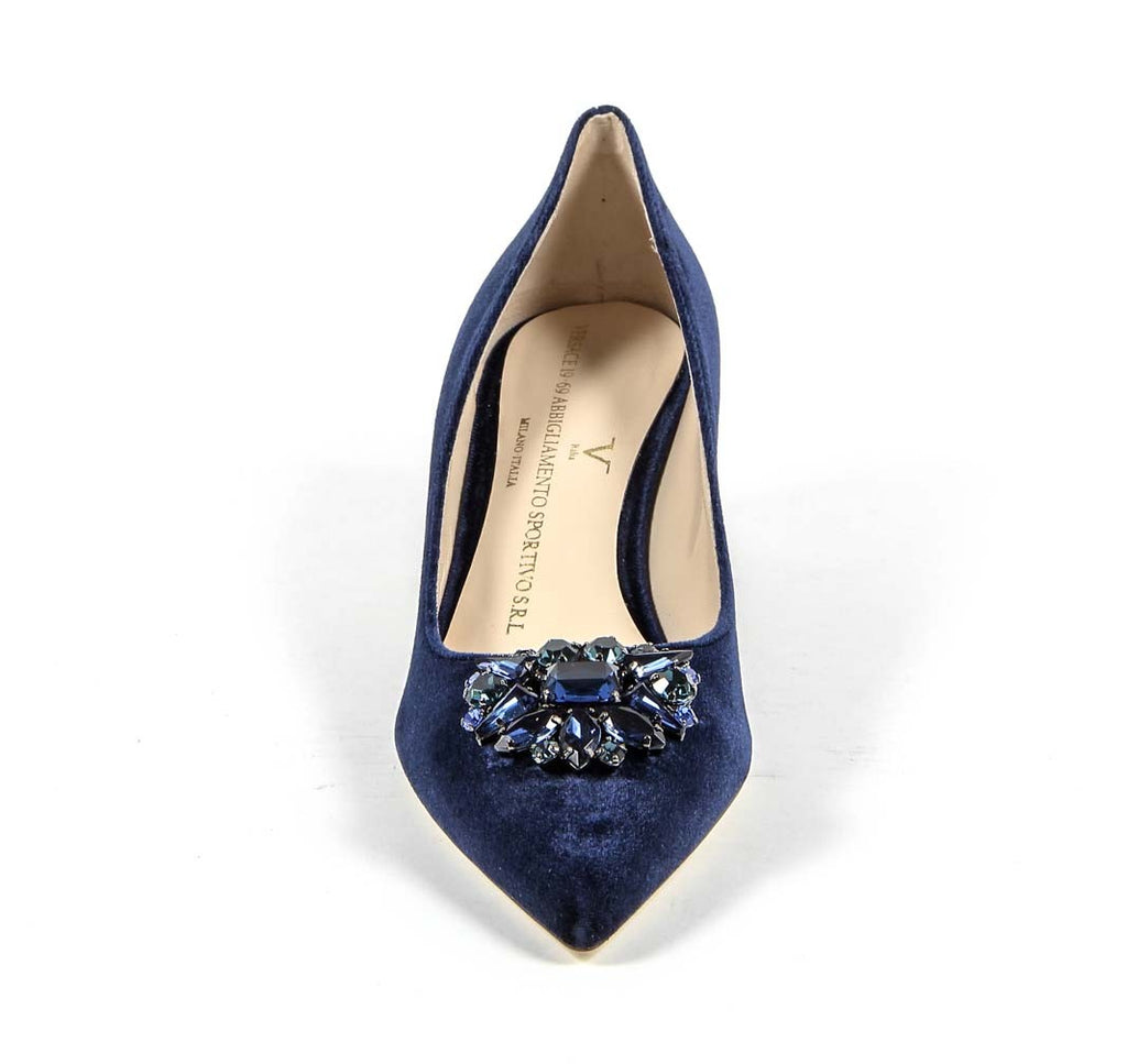 Décolleté da donna V 1969 Italia 3109244 VELLUTO BLU ROYAL