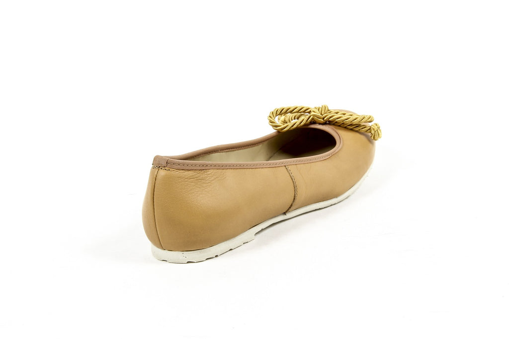 V 1969 Italia Ballerina da donna E08 VITELLO CUOIO