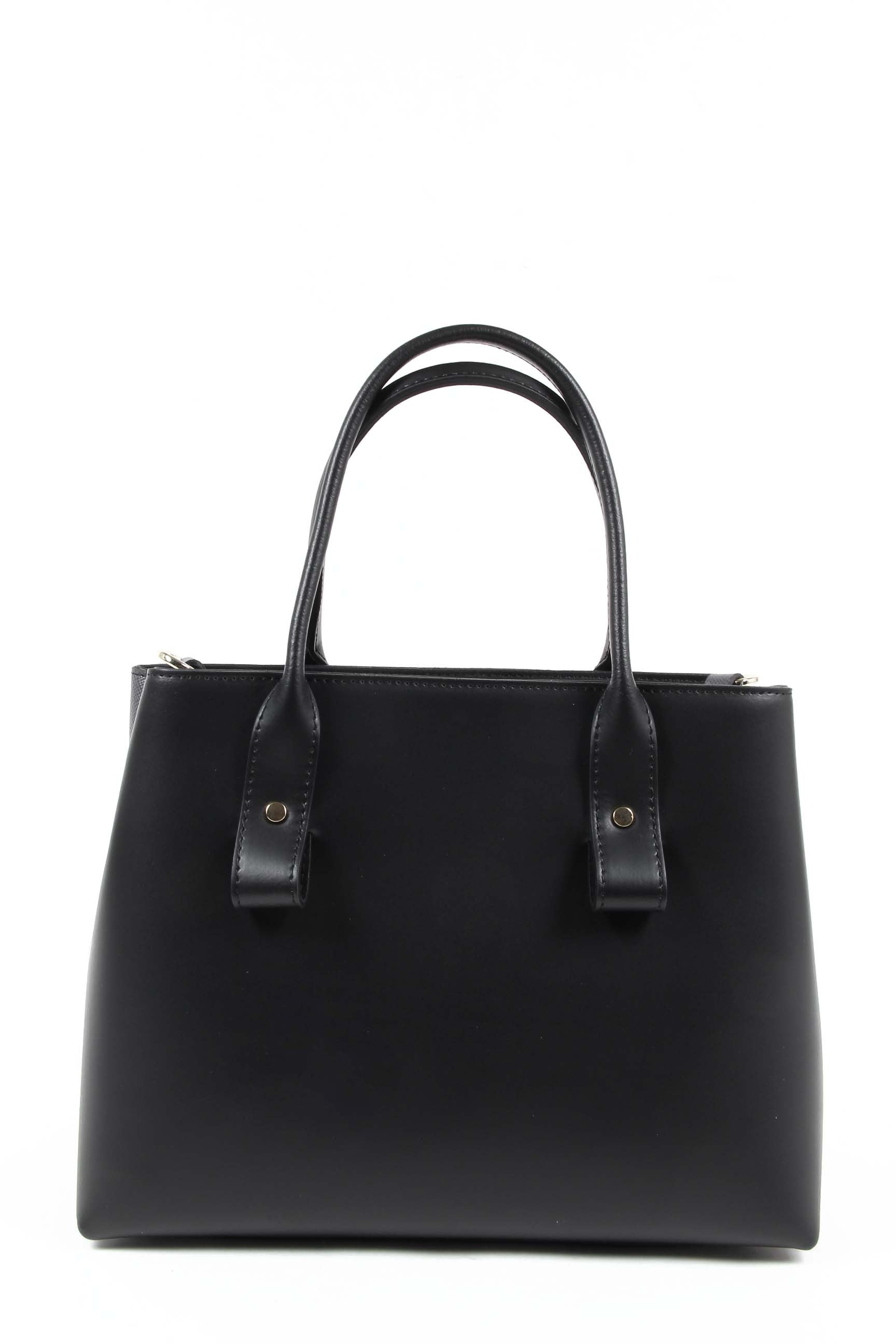 Borsa Donna V 1969 Italia H491-52 RUGA-ARUBA NERO-GRIGIO
