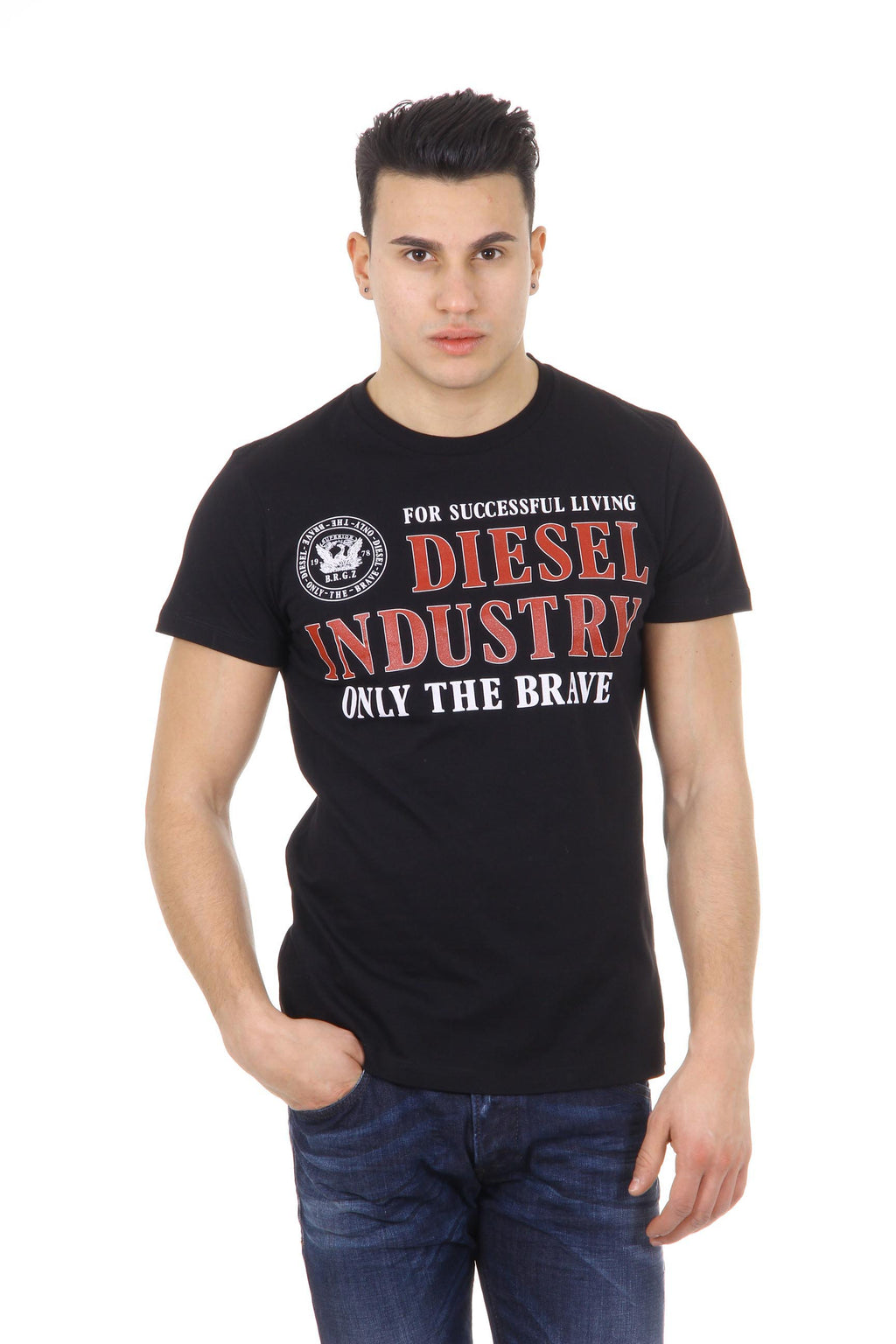 Maglietta da uomo Diesel T-NOLA 00S8IG 0R91B 900