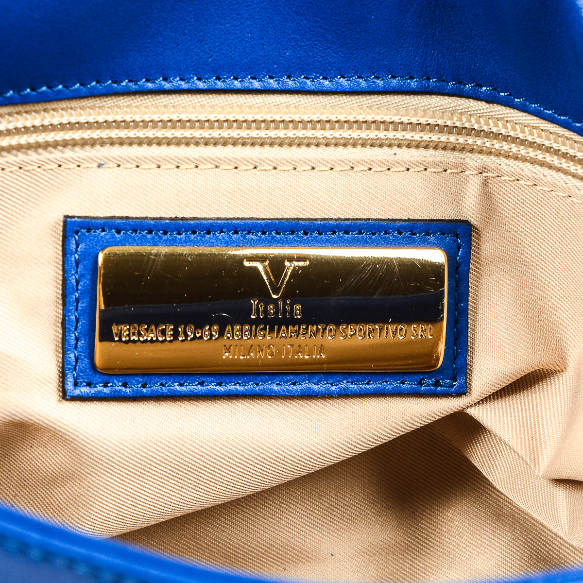 V 1969 Italia Borsa da donna blu MUMBAI