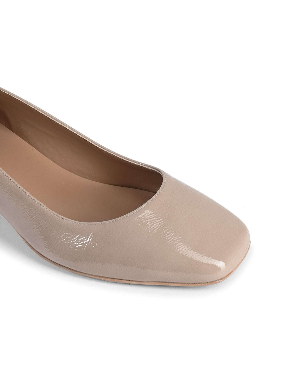 19V69 Italia Ballerina con tacco da donna SOFIA NAPLACK CAPPUCCINO