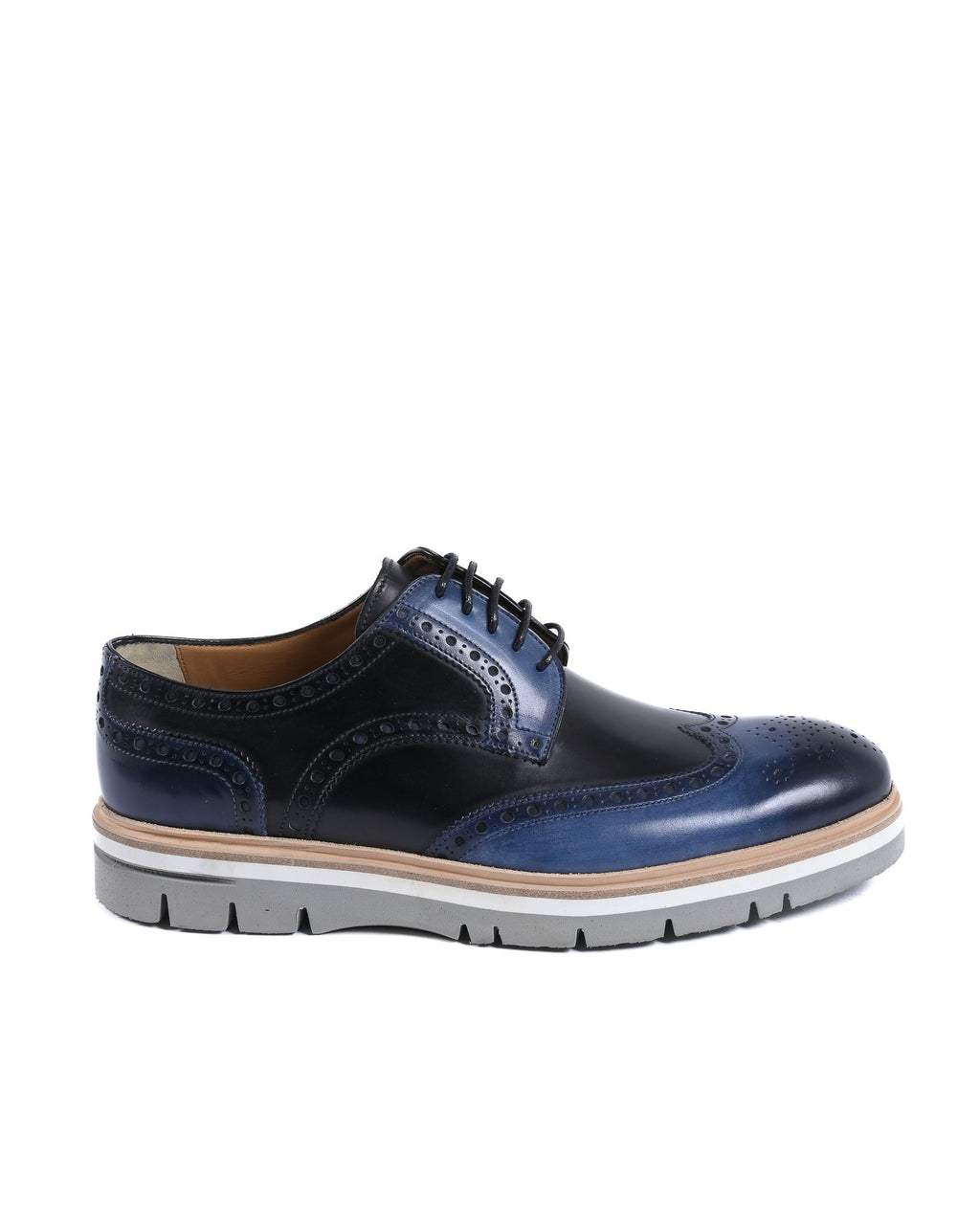 Scarpe brogue da uomo Dee Ocleppo EB131 VITELLO VELA LUC GALLO
