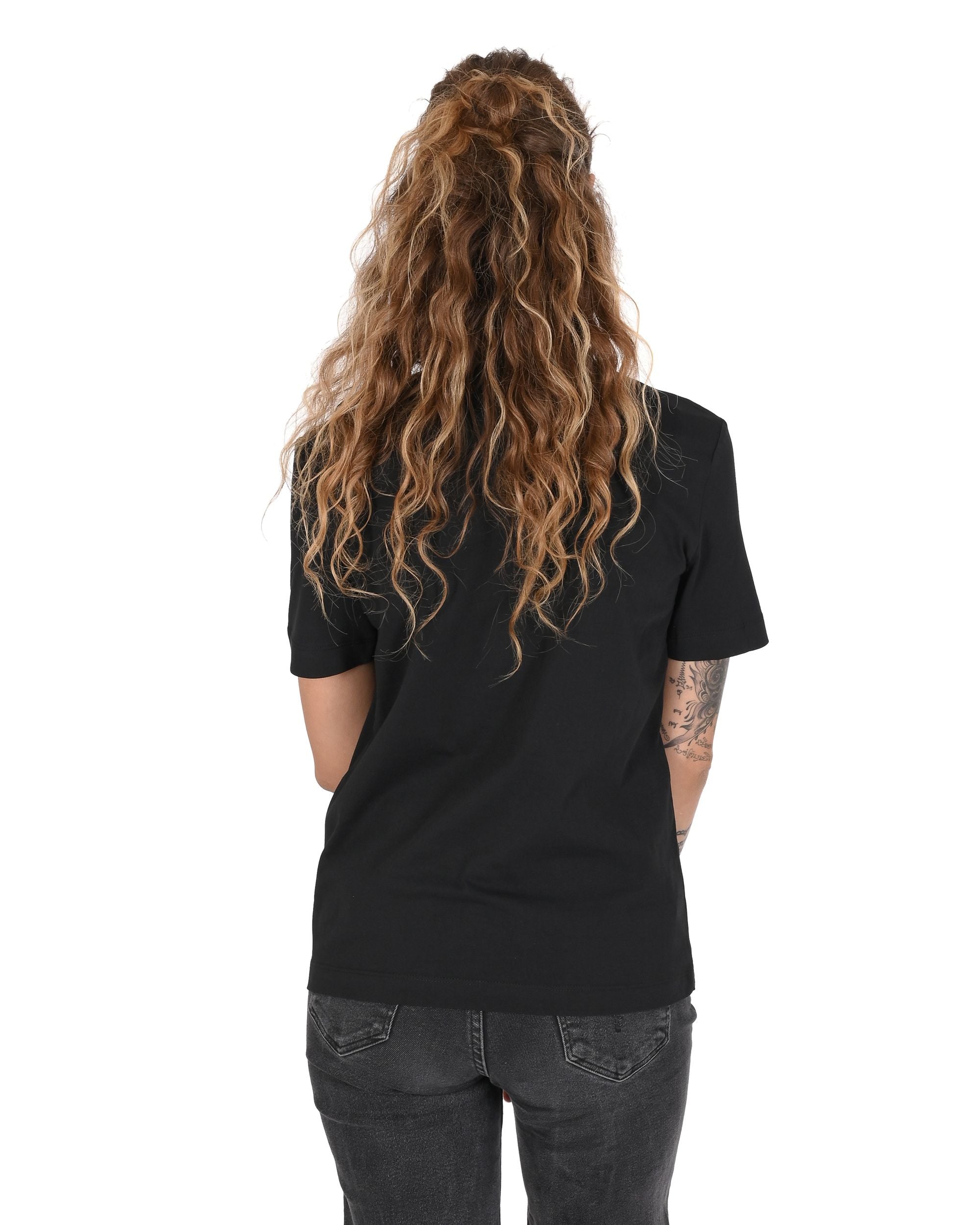 T-shirt da donna Love Moschino W 4 H06 17 M 3876 C74 NERO