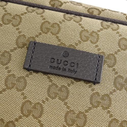 Zaino da uomo Gucci GG Original in tela beige marrone