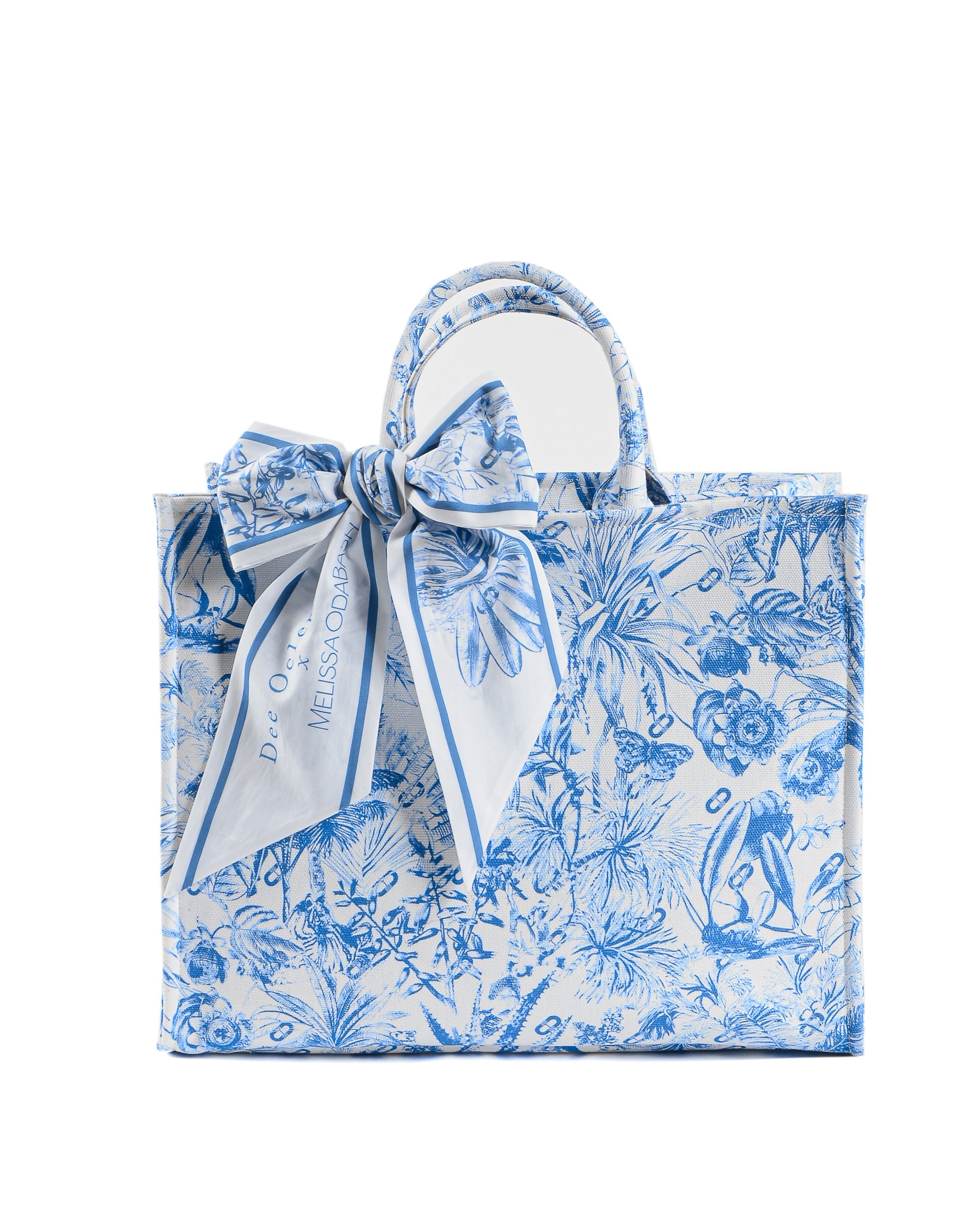 Borsa tote con stampa tropicale Dee & Melissa