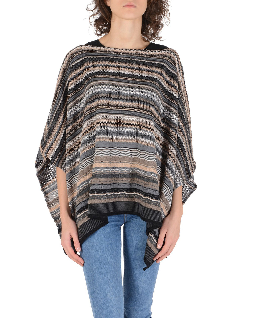 Missoni Donna Poncho Multicolore POT8WMD55450004
