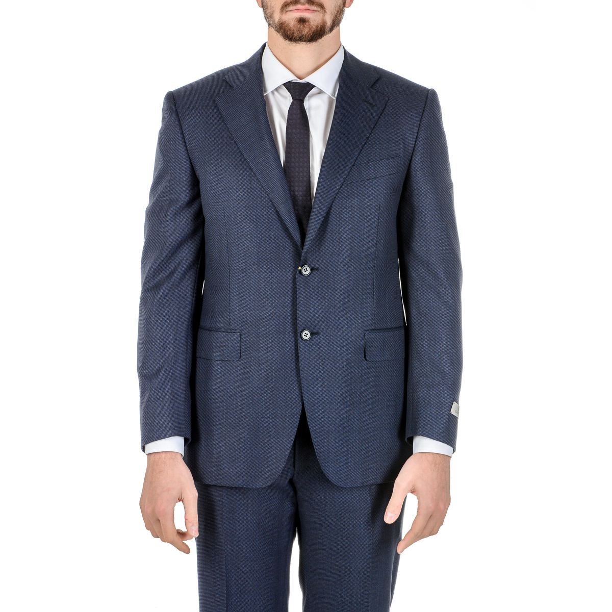 Abito da uomo Canali maniche lunghe blu