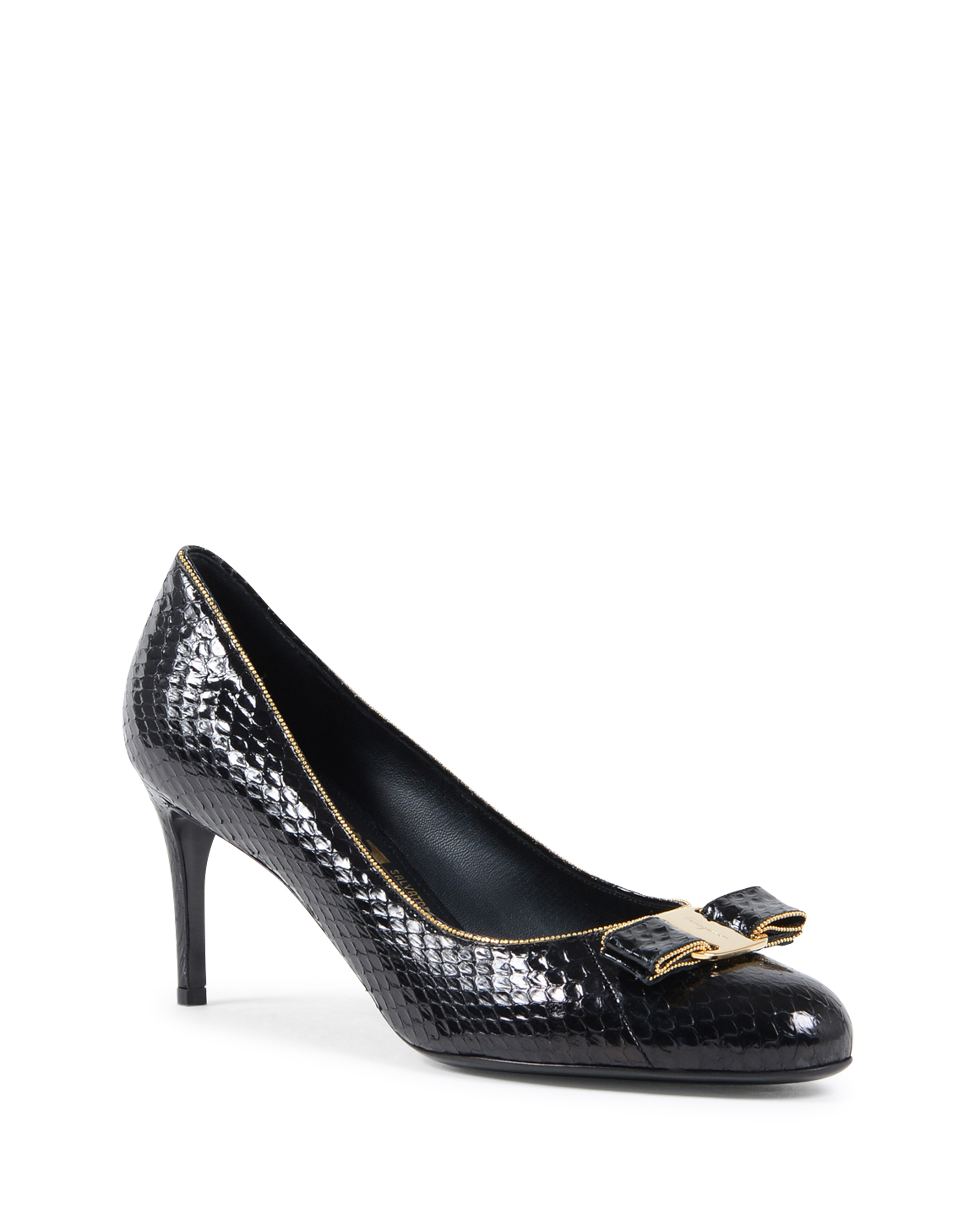 Salvatore Ferragamo Donna Décolleté Nero ELOISASHIN