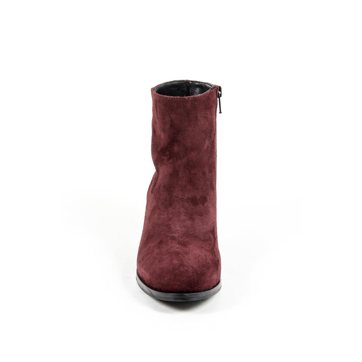Stivaletto Donna V 1969 Italia B2503 CAMOSCIO BORGOGNA