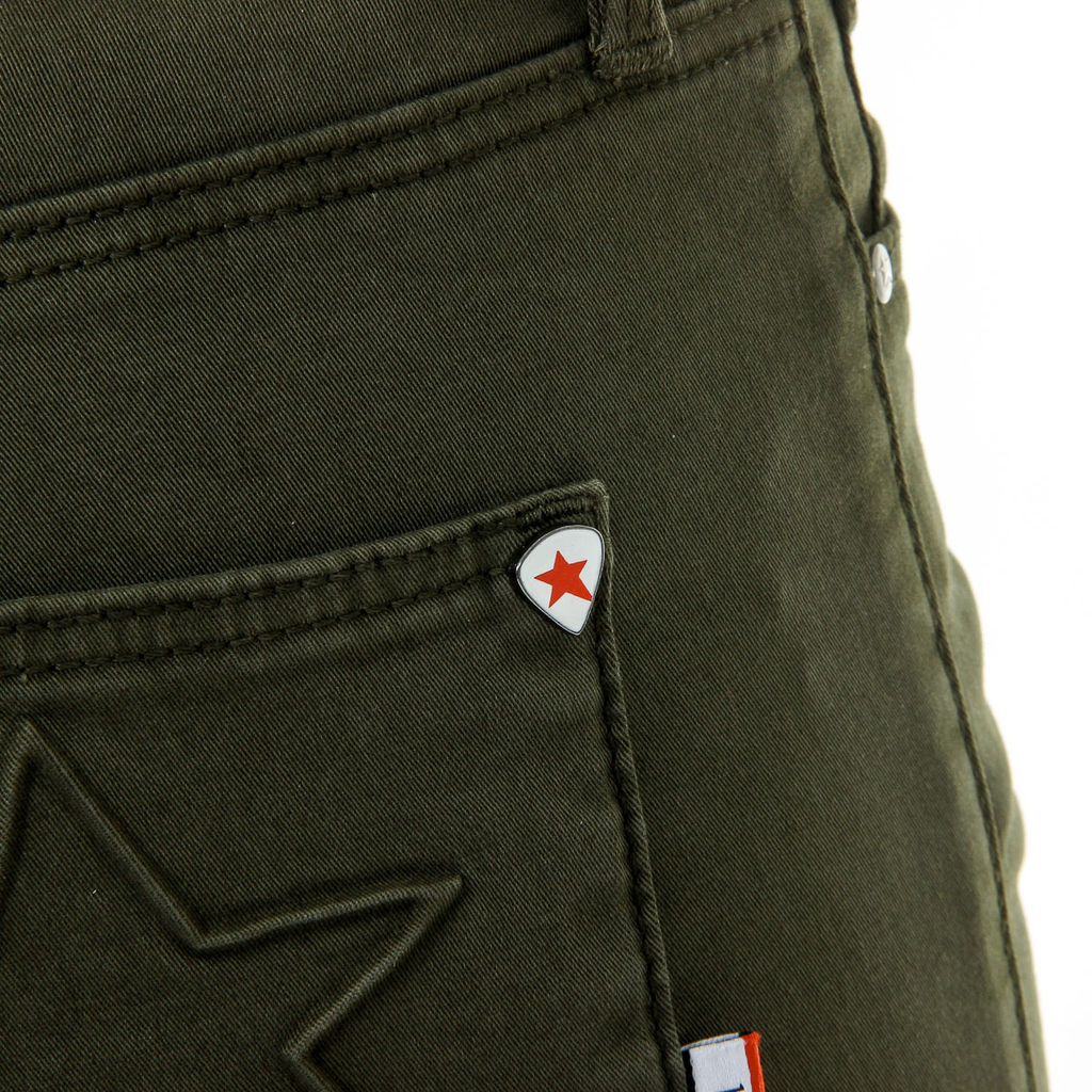 Pantaloni da donna Andrew Charles verdi CLAIRE