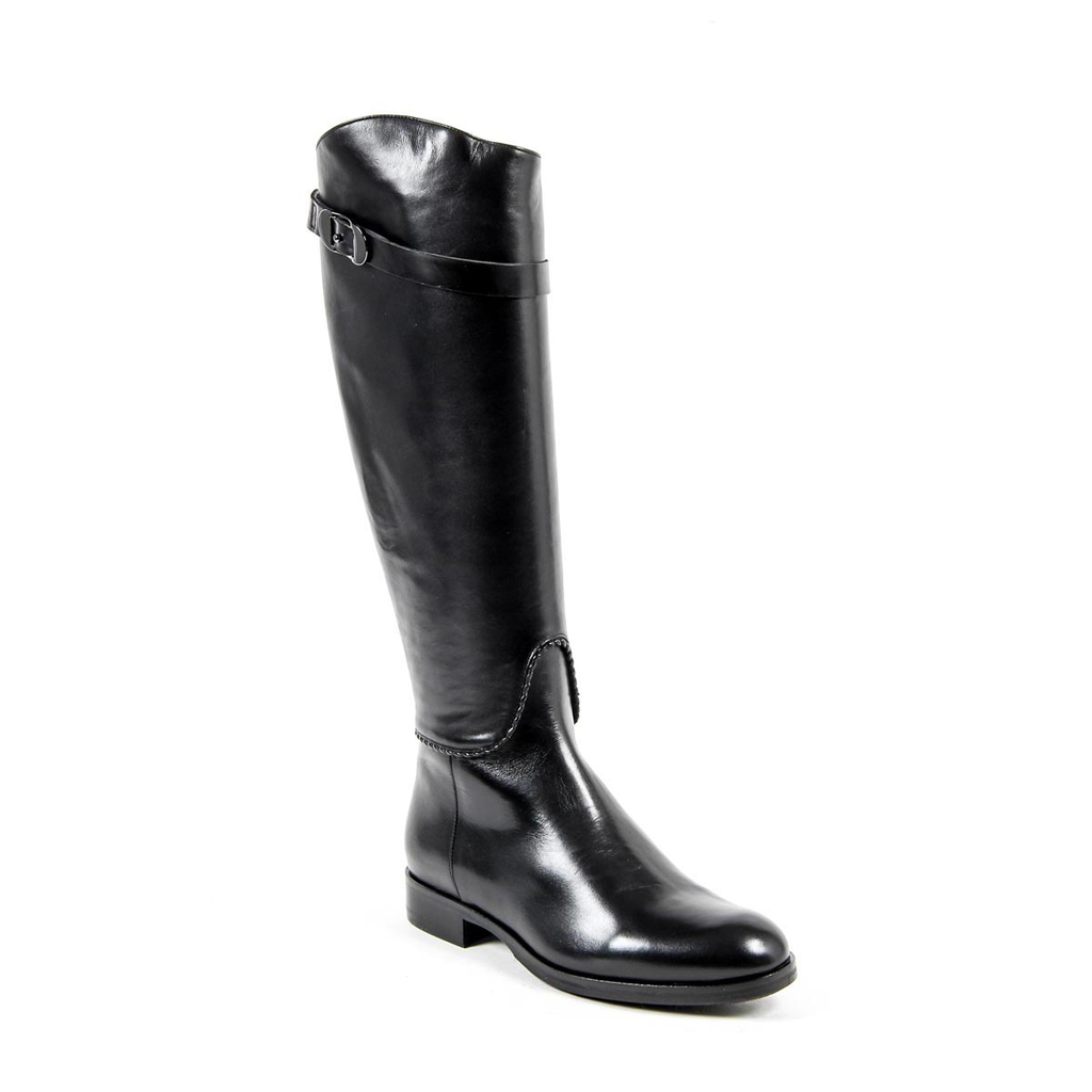 V 1969 Italia Womens High Boot B2414 VITELLO NERO