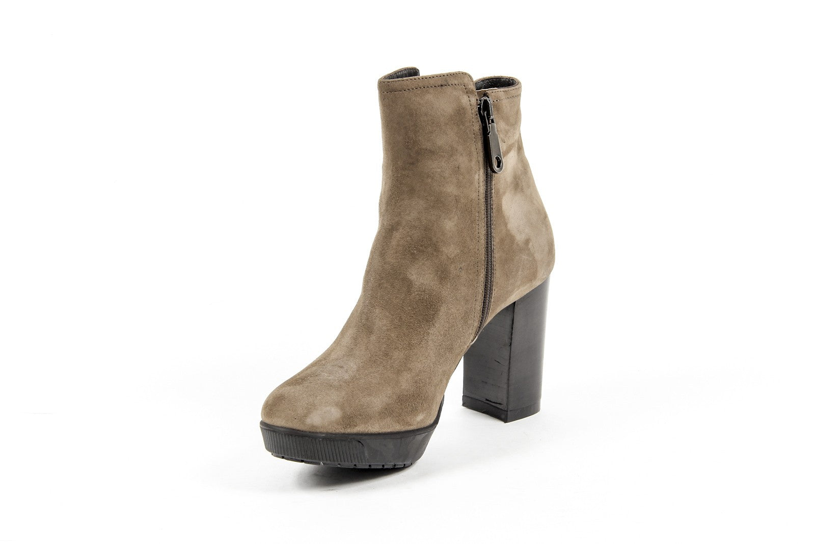 V 1969 Italia Stivaletto Donna S04 CAMOSCIO TAUPE