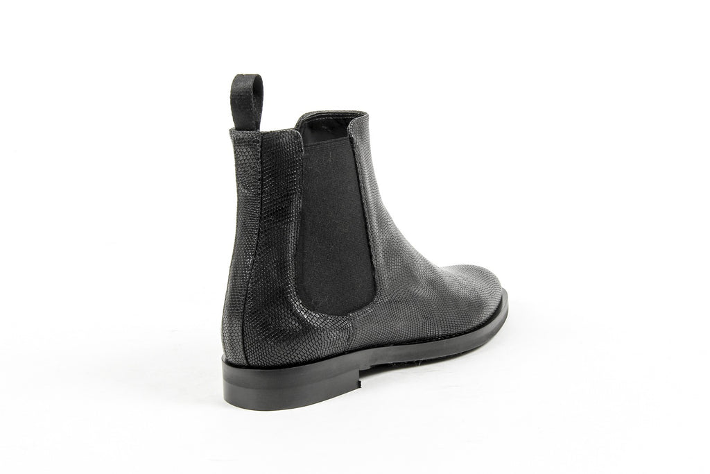 V 1969 Italia Womens Ankle Boot B1578 TEUS NERO
